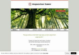Acupuntuur Suwen - Acupuncture Suwen in Roermond specializes in pain complaints. Cupping, bloodletting guasha, moxa and Tuina are also used.