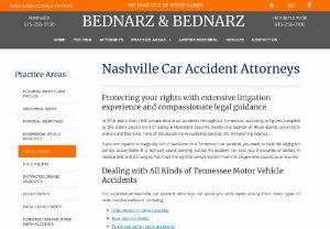 Nashville Car Accident Attorneys - Having an experienced Nashville car accident attorneys, can make a big difference between getting what you deserve and getting nothing.