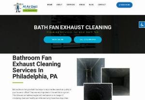 bathroom exhaust fan cleaning services  in Philadelphia PA - Are you looking for bathroom exhaust fan cleaning services in pittsburgh, pa and surrounding areas? We are bathroom fan exhaust cleaning experts and our goal is to make your bathroom air quality better. You will be breathing fresh air in no time when you choose us. We use latest technology machinery to complete the job. If it seems that the moisture in your bathroom isn’t going away after you get out of the shower, then your ducts may be clogged up. If they are, then please...