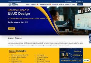 Best UI/UX Design course in Delhi - This course has been designed to equip you  with the knowledge of designing the aesthetic of products four the experience of using those product digitally. UI and UX often used interchangeably are the skills required to create the layout. Aesthetic and interface of products and services offered digitally. This course will make you capable of making the first outlook of a product or service. Using wireframes and prototypes, and making the experience of users easy and smooth.