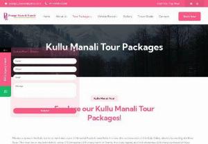 Kullu Manali Tour Packages - Experience the magic of the Himalayas with our Kullu Manali Tour Packages at Prompt Tours &amp; Travel. Discover the picturesque valleys, breathtaking landscapes, and vibrant culture of Kullu and Manali. Whether you seek adventure in the snow-clad mountains or tranquility by the riverside, our packages cater to all. Book now and let us craft an unforgettable journey for you!