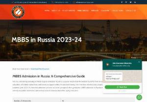 Study MBBS in Russia, Eligibility and Fees - Medical universities in Russia are renowned for their excellent medical education and research amenities. MBBS in Russia fees are affordable compared to other countries. Due to its reasonable cost, it is an attractive choice for Indian students looking to pursue their MBBS abroad.