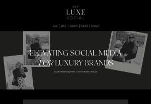 My Luxe Social - Social media & digital marketing agency based in London & Berkshire, UK. Focusing in bespoke social media management and content creation for luxury brands.