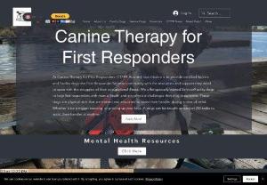 Canine Therapy for First Responders Atlantic - At Canine Therapy for First Responders (CTFFR Atlantic), our mission is to provide certified Service and Facility dogs the First Responder/Veteran community with the resources and support they need to cope with the struggles of their occupational illness. We offer specially trained Service/Facility dogs to help first responders with mental health and any physical challenges they may experience. These dogs are physical aids that are trained and educated to assist their handler during a...