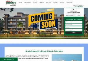Nirala Greenshire Phase 2 Noida Extension - Nirala Greenshire Phase 2 is new upcoming development planning to offer 3 BHK low-rise apartments with modern lifestyle to all the residents Situated in Sector 2 Noida Extension. Nirala Greenshire Phase 1 residential developments are in Ready To Move In.