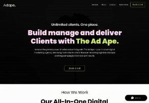 The Ad Ape - Unleash the primal power of online advertising with The Ad Ape – your trusted digital marketing agency. We swing from vine to vine in the ever-evolving digital landscape, crafting campaig