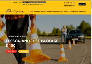 West Driving School - Are you trying to find the best and most dependable professional driving school in Perth? Look no further and get in touch with us. We are West Driving School, a reputed and reliable  driving training institute you can completely rely upon
