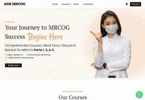 ARK MRCOG - Specialized in MRCOG exam preparation, ARK MRCOG offers comprehensive courses, mock tests, and exclusive study groups. Led by Dr. Anjana Annal, an esteemed gynecologist and MRCOG expert, we provide unparalleled guidance, mentorship, and resources for success in Obstetrics and Gynaecology.