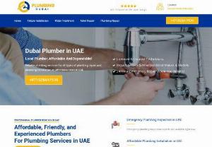 Plumbing Dubai - When it comes to plumbing services in Dubai, you need experienced technicians who can handle a wide range of plumbing issues. At Plumbing Dubai, we take pride in our team of skilled plumbers who are ready to tackle any plumbing problem you may have.