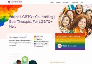 Online LGBTQ Counseling - PrideMantra provides the best online LGBTQ therapy, from top therapists in the world. Take the first step towards a brighter future with our unmatched counseling expertise.