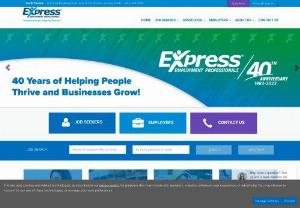 Express Employment Professionals of South Phoenix, AZ - The South Phoenix office of Express Employment Professionals is a locally owned and operated, full service Staffing Agency.  Every day, we help people find jobs and provide workforce solutions to businesses. Express provides a full range of employment solutions that include full-time, temporary, and part-time employment in a wide range of positions, including professional, commercial, and administrative.