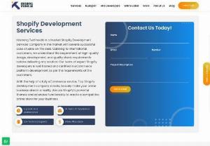 Shopify Development Services - Need Complete Shopify Store Development Solution? Krishang Technolab is shopify development company in india provide all kind of Shopify website development services. Get your Shopify store setup and configuration underway quickly by collaborating with a professional Shopify development company. Your eCommerce goals may be attained more quickly than ever with the aid of our specialized Shopify app development solutions.