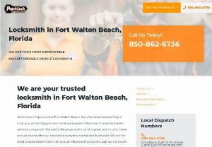 Pop A Lock of Fort Walton Beach, Florida 850-862-6736 - When you get locked out of your home or car in Fort Walton Beach, FL, Pop-A-Lock has your back. Lockout issues are frustrating and can happen at any time. That’s why we are here to give you peace of mind and the certainty that a reliable and professional locksmith business is always available. Our mobile crews are local to the Fort Walton Beach service area, so they can be with you swiftly and help you get back to your day. Address 1: 200 Page Bacon Rd, Mary Esther, FL 32569