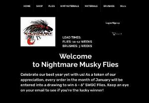 Nightmare Musky Flies - Fly tying materials and made to order flies and brushes