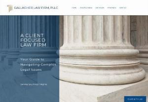 Gallagher Law Firm, PLLC - A Full-Service Law Firm Serving Southwest Virginia. Our Practice Areas Include Personal Injury, Car Accidents, Workers' Compensation, Medical Malpractice, Litigation, Business Law, Eminent Domain and Criminal Defense.