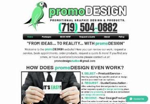promoDESIGN - promoDESIGN specializes in promotional design, promotional products, and website design that help you market your business further.