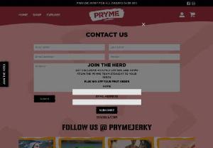 Contact Pryme | Air Dried Beef Sticks Pack Suppliers in Australia - Contact Pryme for flavoured air dried meat sticks variety pack in Australia. It's a savory snack pack that keeps you going all day long without weighing you down.
