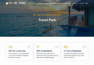 Travel Park - Travel Park, started in 2014, is India’s biggest online D-I-Y holiday booking platform that empowers users to curate customised holidays. The travel company works in Ghaziabad with leading tourism boards of destinations like Maldives, Sri Lanka, India, Dubai, New Zealand, besides 1,200+ hospitality partners around the world.