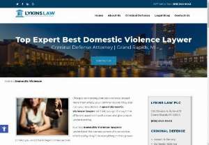 Top Domestic Violence Lawyers - Lykins Law, based in Grand Rapids, boasts a team of top domestic violence lawyers. We're committed to delivering unparalleled legal expertise and compassionate guidance for your domestic violence case. Our seasoned attorneys will fight tirelessly to protect your rights and secure the best possible outcome. Trust Lykins Law for exceptional representation in domestic violence matters.