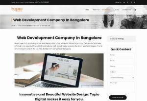 Website Development Company In Bangalore - Web Development Services in Bangalore specializes in providing professional web development services, website redesign, web design, dynamic and static web design. Our main goal is to develop powerful, professional, user-friendly and attractive websites for all types of businesses. After understanding the client&#039;s requirements, our experienced team transforms the user&#039;s needs into the most suitable form. Whether you are a multi-million dollar company making huge profits...