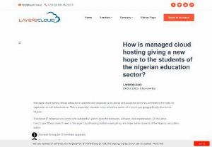 Managed Cloud Hosting Platform in Nigeria - Get a Managed Cloud Hosting Platform in Nigeria with Layer3 Cloud! Being a top company, we offer world-class solutions to make the business successful. Contact us today!