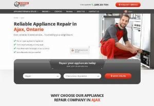 Superior Appliance Service of Ajax - Superior Appliance Service of Ajax. Our team of expert technicians is dedicated to providing top-notch repair and maintenance services for all your home appliances. From refrigerators and dishwashers to washing machines and ovens, we have the knowledge and skills to get your appliances running smoothly again.