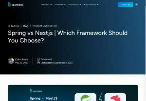 Screenshot of Spring vs. NestJS: Which Framework to Choose?