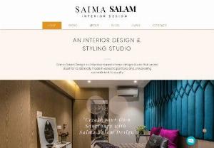 Saima Salam Design - Saima Salam Design is an interior design consultancy that offers excellence in design, documentation and timely completion of projects. Our unique approach combines diverse design expertise with a thoughtful process that includes study and research, combined with technical knowledge, creative skills, and artistic judgement. We take pride in our attention to detail, proportions, and scale.  At Saima Salam Design, we understand and respect the needs of our clients, and believe that good...