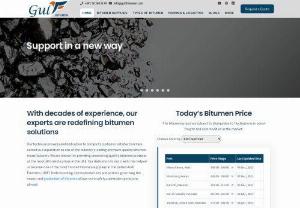 Asphalt Bitumen Suppliers in UAE - Welcome to GulfBitumen, your premier choice for bitumen solutions in the UAE. As leading bitumen suppliers, we offer a diverse range of high-quality products, including oxidized bitumen, rubberized bitumen emulsion, bitumen 60/70, bitumen sheet, bitumen board, and bitumen primer. Explore excellence in every project with GulfBitumen – where quality meets versatility.