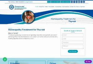 Thyroid Treatment in Homeopathy - Homeocare International - Thyroid Treatment in Homeopathy | Homeopathy Treatment for Thyroid Problems in Begumpet, Hyderabad - Homeocare International  Homeopathy treatment for thyroid problems can be a safe and effective way to manage your thyroid problem symptoms. Our team of experienced homeopath will develop a personalized treatment for thyroid problems. Schedule a free consultation. Call 9550003388 to book your appointment. 