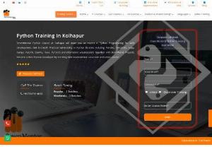 python classes in kolhapur - SevenMentor Python Course at Kolhapur will make you an expert in Python Programming for Web development. Get In-Depth Practical vulnerability in Python libraries including Pandas, matplotlib, scipy, numpy, PyGTK, SymPy, Flask, PyTorch and information visualizations together with Real-World Projects. Become a Best Python Developer by enrolling with SevenMentor classroom and online course.