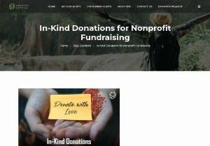 in-kind donation - Charity Safaris, managed by Rick Kennerknecht, is an online charity fundraising site that offers a platform for companies that donate to charities to give back to the community. If you’re a charity or nonprofit looking for companies that give in-kind donations, Charity Safaris is one to consider!