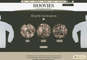 Hoovies - Introducing “Hoovies” - Elevate Your Wardrobe with Movie-Inspired Apparel! Our hoodies are crafted to embody the essence of your favourite movies in a sleek and subtle design. With emblematic symbols, we carefully curate each design to resonate with true fans like you.