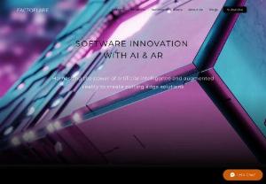 FactoFlare - FactoFlare is at the forefront of innovation in the world of software development. Their mission is to harness the power of artificial intelligence and Augmented Reality to create cutting-edge solutions that transform industries, enhance user experiences, and drive business growth.