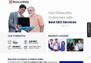 Best SEO Company in Rajkot - #1 Vinayak InfoSoft is a Top SEO company in Rajkot 24 Years of Expertise in SEO with 3500 Clients across the globe Best SEO Rajkot.