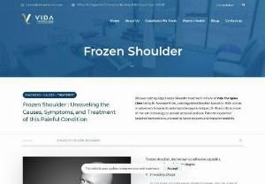Frozen Shoulder Physiotherapy in Pune - At Vida Spine Clinic, we offer a comprehensive approach to managing frozen shoulder, aiming to alleviate pain, restore mobility, and enhance overall shoulder function. 