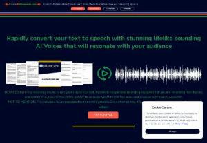 Create instant realistic voices-Create Ai Voiceovers online generator - Create AI Voiceovers synthetic speech technology tool creates quality AI voices that more accurately mimic the pitch, tone, and pace of a natural human voice.