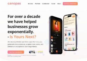 Canopas Software LLP - We develop Mobile and Web app that help you generate more revenue, acquire new users, and deliver an exceptional user experience.