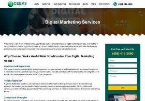 Comprehensive Digital Marketing Services - With years of experience in the digital marketing services industry, our team of skilled professionals possesses the expertise to create tailored strategies that align with your business goals. We stay up to date with the latest trends and best practices to ensure your online presence remains ahead of the competition.