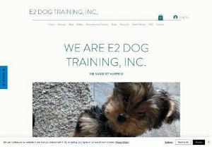 E2 Dog Training, Inc - At E2 Dog Training, Inc., we use positive reinforcement to teach your dog new behaviors. Our individualized training programs are designed to meet your dog’s unique personality and learning style. Give your furry friend the gift of effective training today.
