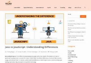 Java vs JavaScript: Understanding Differences - Java and JavaScript are two different programming languages with similar names. The debate over Java vs JavaScript has always been a concern for coders. Each of them has distinct differences in terms of their purpose, usage, and characteristics. To help you understand these differences, we will explore Java vs Javascript language and highlight where they are used in the world of technology.
