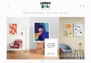 arts and design posters - Upgrade your home decor with Happy Doki's collection of high-quality art designs. Shop now and transform your space