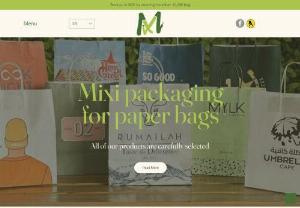 Mixi Packaging - Mixi packaging for paper bags All of our products are carefully selected  Go green with paper bags use paper bags and say no to