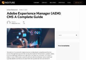Adobe Experience Manager (AEM) CMS Guide - Unlock the Power of AEM CMS with Our Comprehensive Guide! Discover Tips, Best Practices, and Expert Insights for Seamless Content Management. Start Your AEM Journey Today.