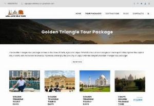 Golden Triangle Tour Package - Golden Triangle Tour Package refers to the cities of Agra and Jaipur Delhi Tours See Delhi, see the Taj Mahal in Agra, and see Jaipur.