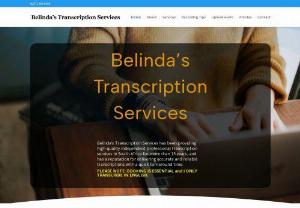 Belinda's Transvription Services - Belinda’s Transcription Services offers various transcription services in South Africa, ranging from legal to general transcription services. I offer a wide range of top-notch transcription solutions catering to the specific needs of most industries.  My Transcription Services include:      Disciplinary Hearings     Arbitrations     Focus Groups     Interviews     IDI’s     Speeches     WhatsApp Recordings     Forensic Investigations     Labour Court Matters    ...