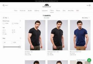 Mens TShirts Online - BUY T-SHIRTS FOR MEN ONLINE IN THE UAE AT THE BEST PRICES FROM MENDEEZMENS T-SHIRTS | BASIC T-SHIRTS | PLAIN T-SHIRTSExplore our varied collection of mens clothing:MENS TEES SHIRTS:Dive into a world of mens tees shirts that combine comfort .