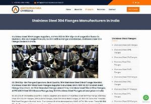 304 Flanges Dealers in India - Ashtavinayaka Overseas are one of the leading manufacturers, suppliers and exporters of high quality 304 stainless steel flanges, ss 304 flanges in Mumbai, India.
