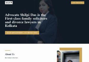 Advocate Shilpi Das is the First-class family solicitors and divorce lawyers in Kolkata - Shilpi Das is a renowned divorce lawyer in Kolkata. She provides legal services related to other law domains as well. She provides cost-effective and comprehensive legal services to her esteemed Clients. She is one of those female lawyers in Kolkata who adopts the best standards of professionalism. There is a team of independent professionals under her with domain knowledge in many legal matters showcasing proven integrity..