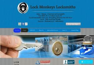 Lock Monkeys Locksmiths - Lock Monkeys Locksmiths of Fort Mill SC. We are a family owned and operated locksmith service. We are insured & fingerprinted and have had full background checks from the FBI and SBI, the NCLA and ALOA organizations. Your safety is our top priority. We pride ourselves in customer service that is second to none. Our locksmiths are trained in residential, auto and commercial applications. We don't just install or repair locks, we know them inside and out. Our goals are to...